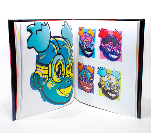 Hebru Brantley "Editions" Deluxe Version with Silver & Gold PHIBBY print