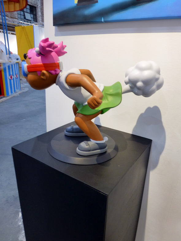 Hebru Brantley "Release" Sculpture