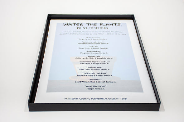 'Water The Plants!' Portfolio Print Set