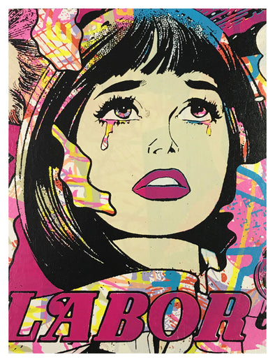 Greg Gossel "Labor of Love (Pink)"