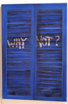 Xenz "Why Not?" Acrylic on canvas -------- 