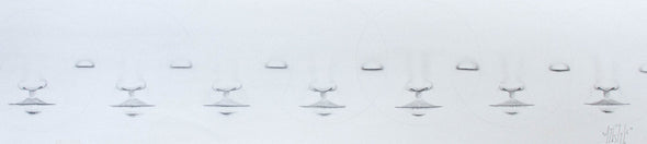 My Dog Sighs "We watch. We wait." Pencil on paper -------- 