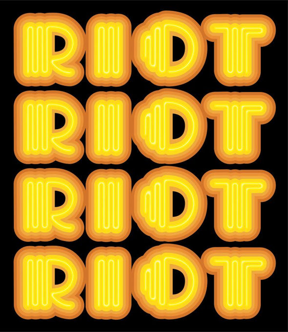 EINE "RIOT" Screen Print - Complete Set of 10, matching numbers Screen Print Vertical Gallery 
