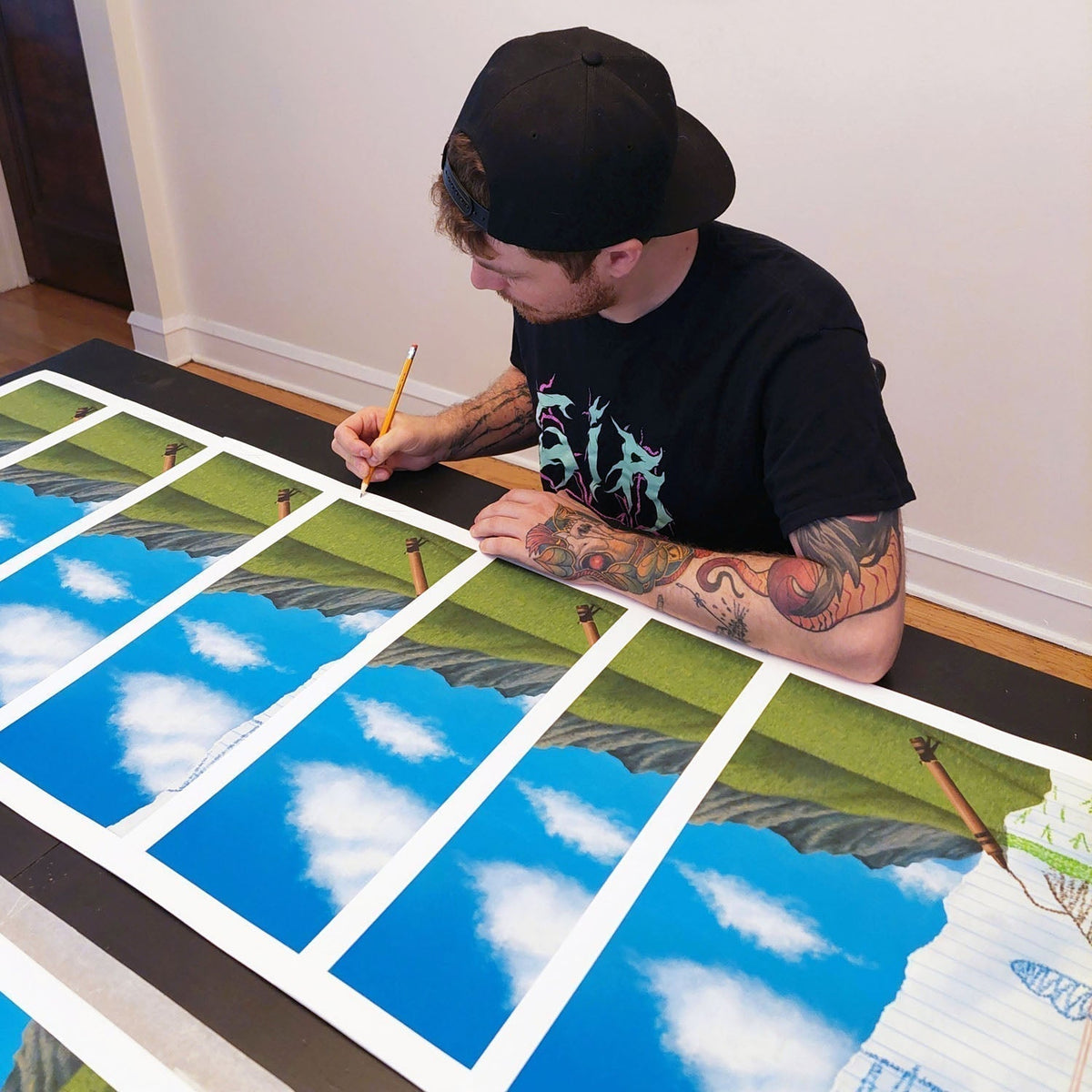 Joseph Renda Jr.’s “Drawn In” – Vertical Gallery