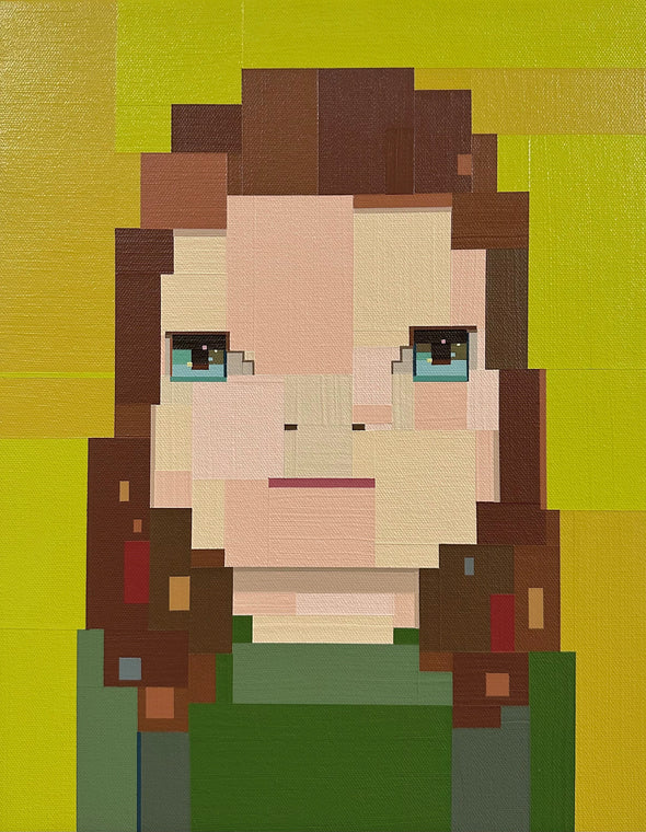 Adam Lister "Nara Girl (Green)"