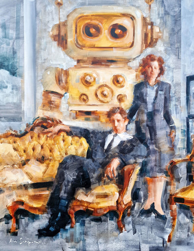 Arne Spangereid "A situation in Grey and Gold"