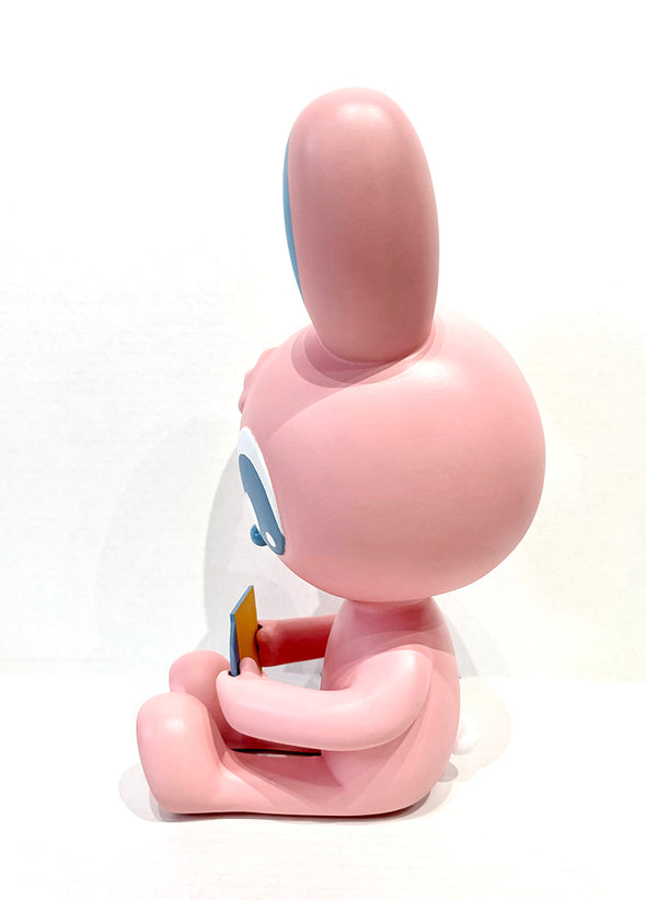 Blake Jones "Bunny Sculpture and Record Player Set"