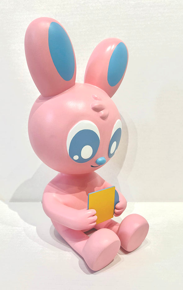 Blake Jones "Bunny Sculpture and Record Player Set"