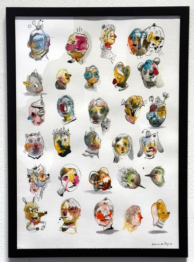 Collin van der Sluijs "Character Research 10"