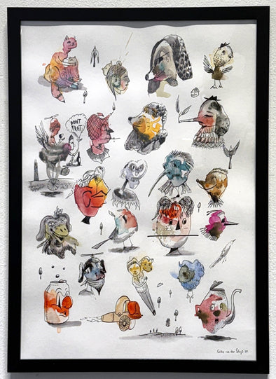 Collin van der Sluijs "Character Research 11"