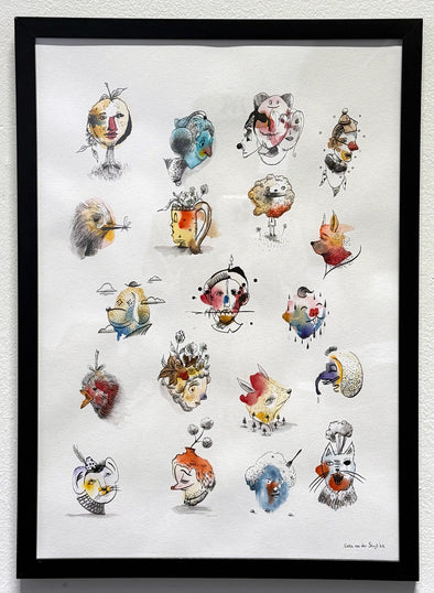 Collin van der Sluijs "Character Research 3"