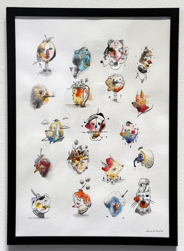 Collin van der Sluijs "Character Research 3"