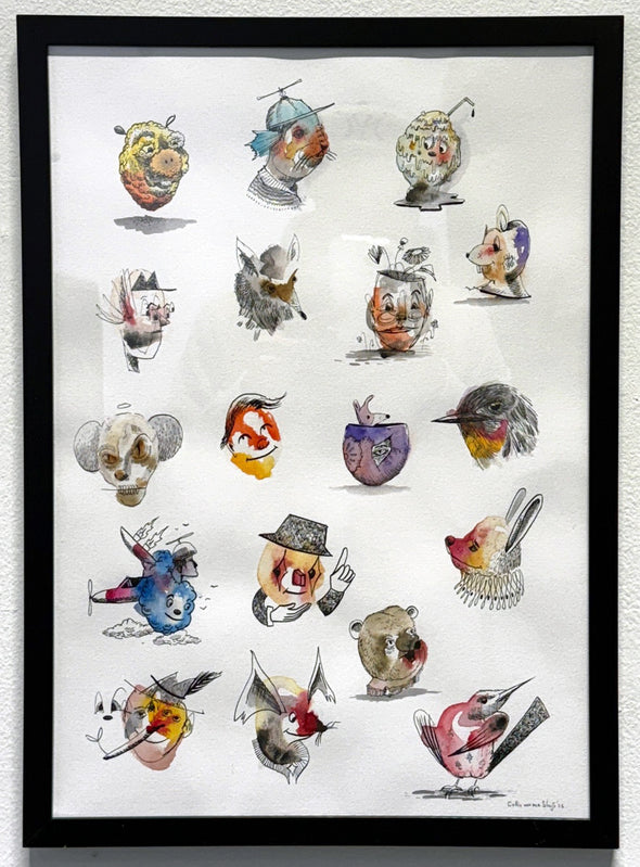 Collin van der Sluijs "Character Research 4"