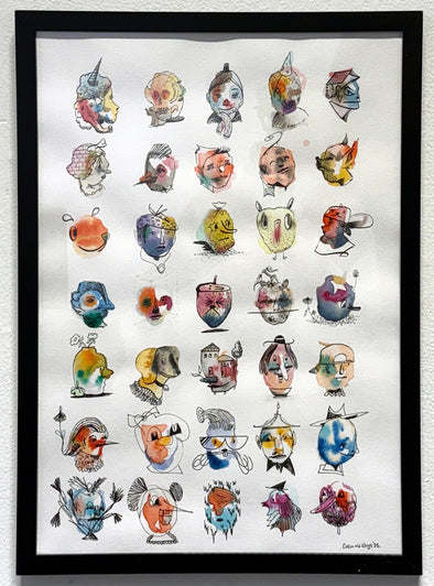 Collin van der Sluijs "Character Research 6"