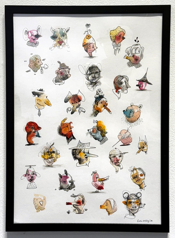 Collin van der Sluijs "Character Research 7"