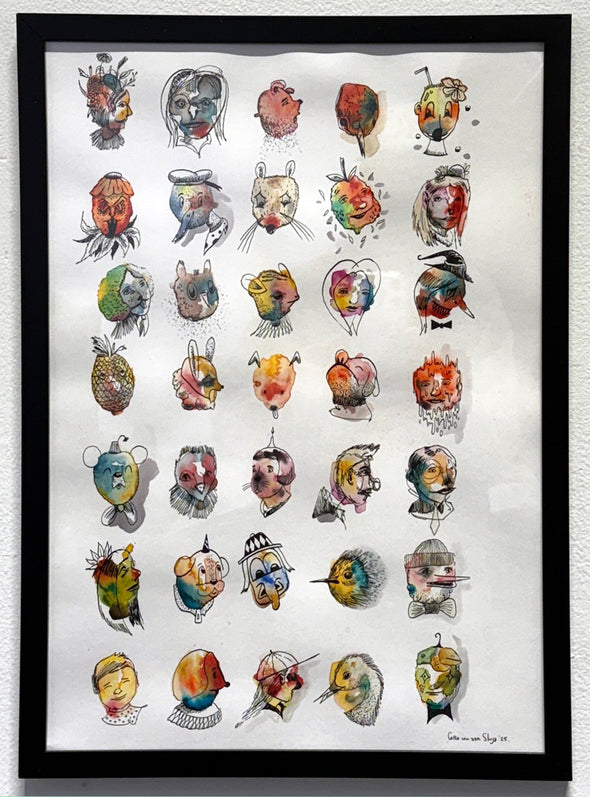 Collin van der Sluijs "Character Research 8"