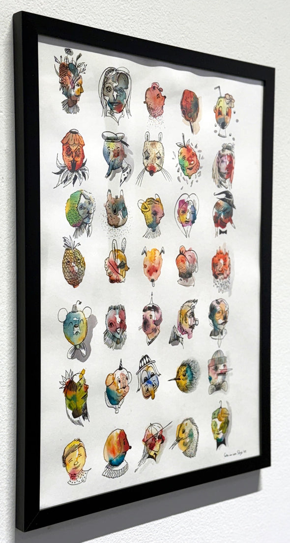 Collin van der Sluijs "Character Research 8"