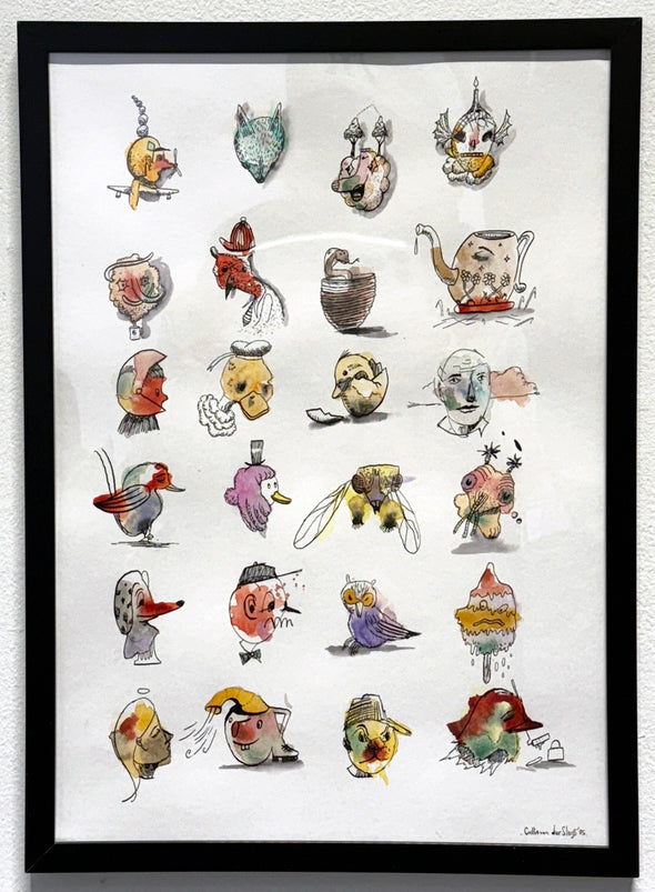 Collin van der Sluijs "Character Research 9"