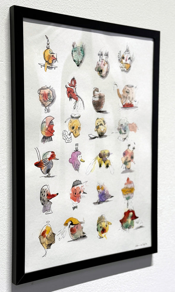 Collin van der Sluijs "Character Research 9"