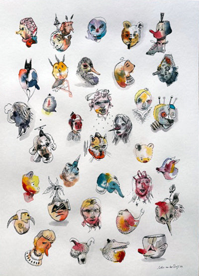 Collin van der Sluijs "Character Research 2"