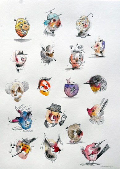 Collin van der Sluijs "Character Research 4"