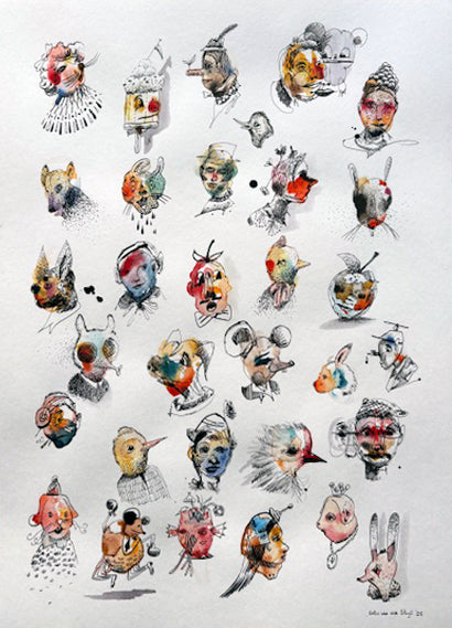 Collin van der Sluijs "Character Research 5"