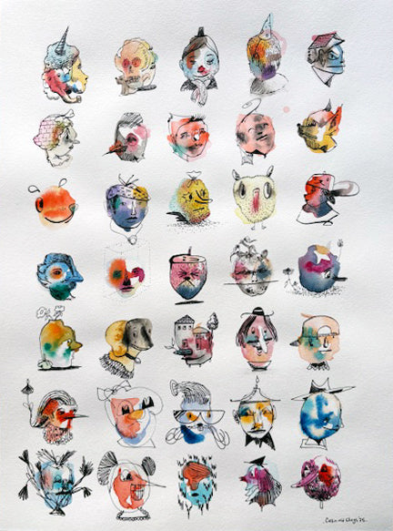 Collin van der Sluijs "Character Research 6"