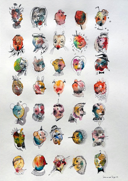 Collin van der Sluijs "Character Research 8"