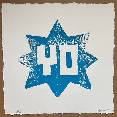 Skewville "Yo Blue" Limited Edition Print