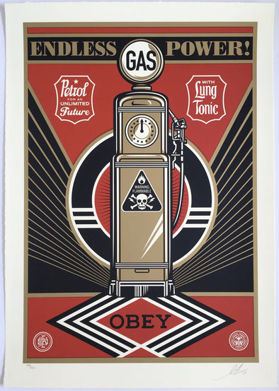 Shepard Fairey "Endless Power" Provocateurs Large Version Limited Edition Print