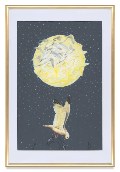 Laura Catherwood "Pointing at the Moon (III)"