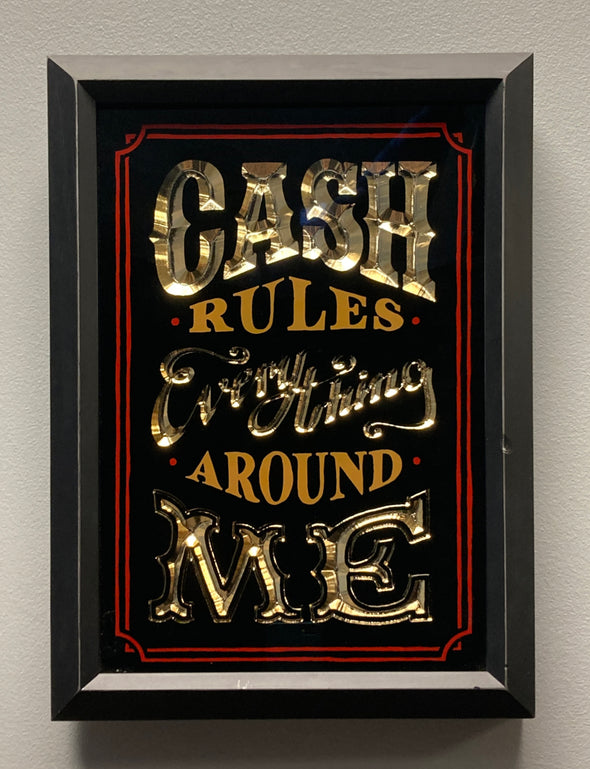 RYCA "Cash Rules (small - gold)"