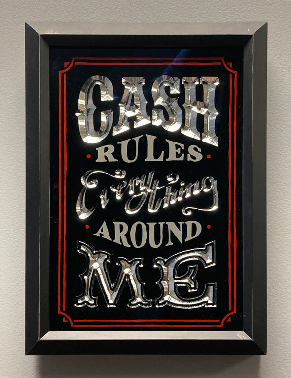 RYCA "Cash Rules (small - silver)"