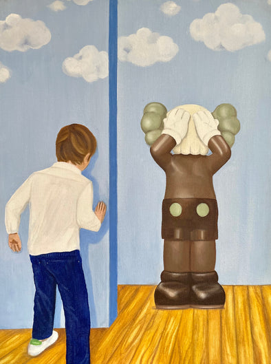 Sandra Rojo Picón "Kaws We Play Hide and Seek"