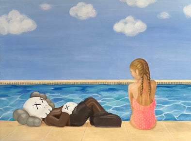 Sandra Rojo Picón "Kaws We Go to the Pool Together"