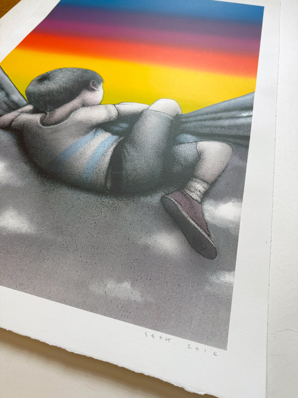 Seth Globepainter "Over The Rainbow" Limited Edition Print