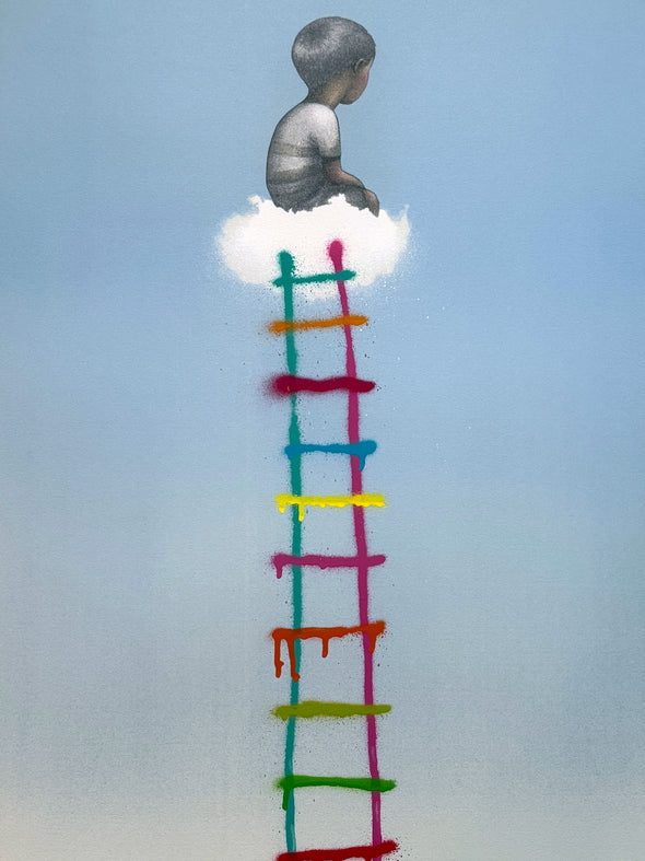 Seth Globepainter "The Ladder" Hand-finished Limited Edition Print