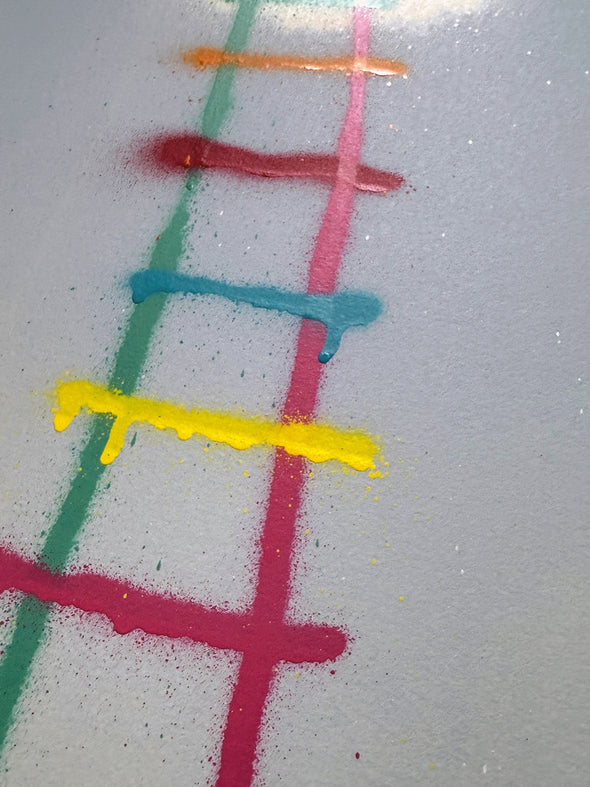 Seth Globepainter "The Ladder" Hand-finished Limited Edition Print