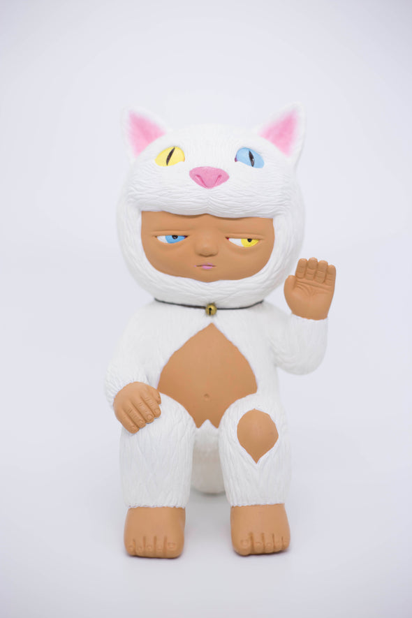 Alex Face "Pepper (Fortune cat) - White"