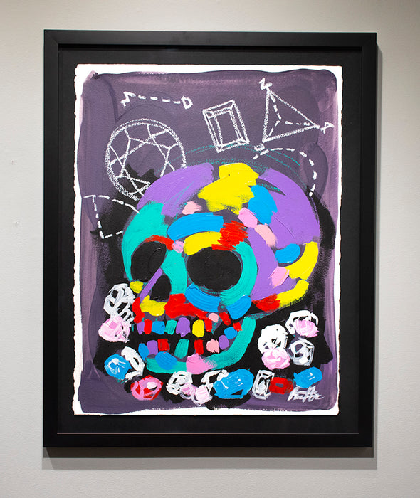 Bradley Theodore "Diamond Skull (purple)"