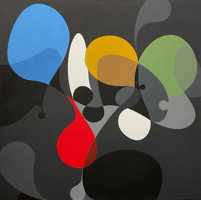 Grant William Thye “Fluid: Blue, Yellow, Green, Red”