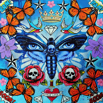 Gemma Compton and Copyright "A Psychedelic Kaleidoscope of Joy and Fear"