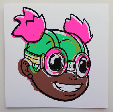 Hebru Brantley "Editions" Deluxe Version with LILAC print