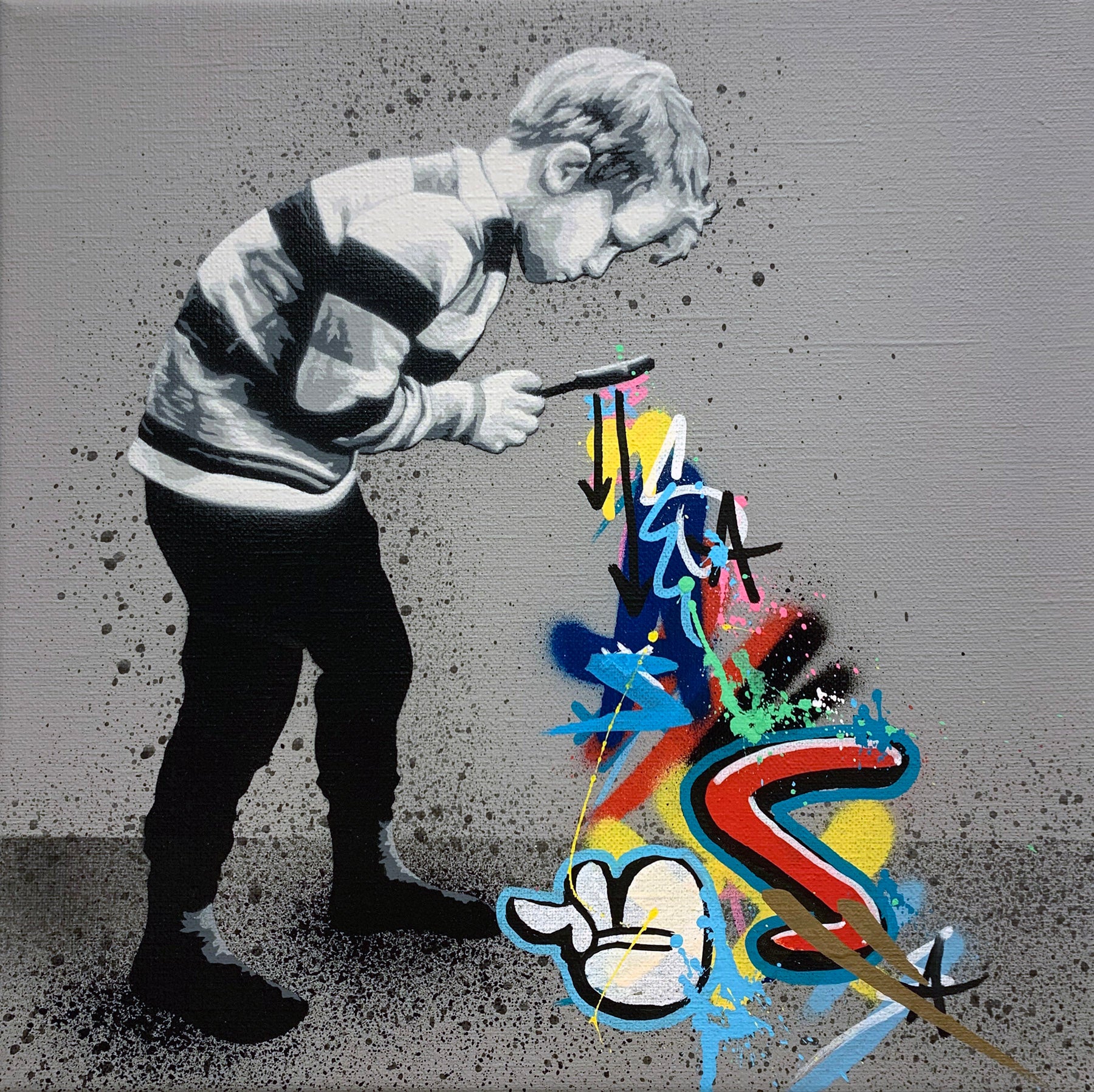 版画 Martin Whatson \"The Cycle\" Lot 185 - Martin Whatson (Norwegian 1984-), 'Scuba