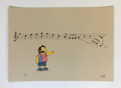 OAKOAK "AhAh- Simpson theme" (print)