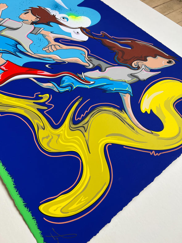 Sergio Farfán  "Color Esperanza" Hand-Finished Limited Edition Print (2)