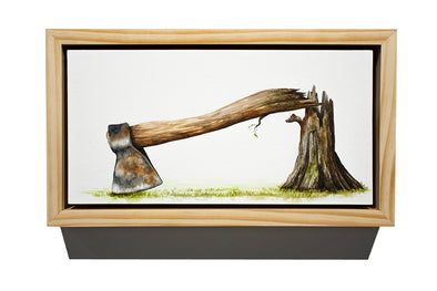 Joseph Renda Jr. "The Axe Forgets What the Tree Remembers (Study)"