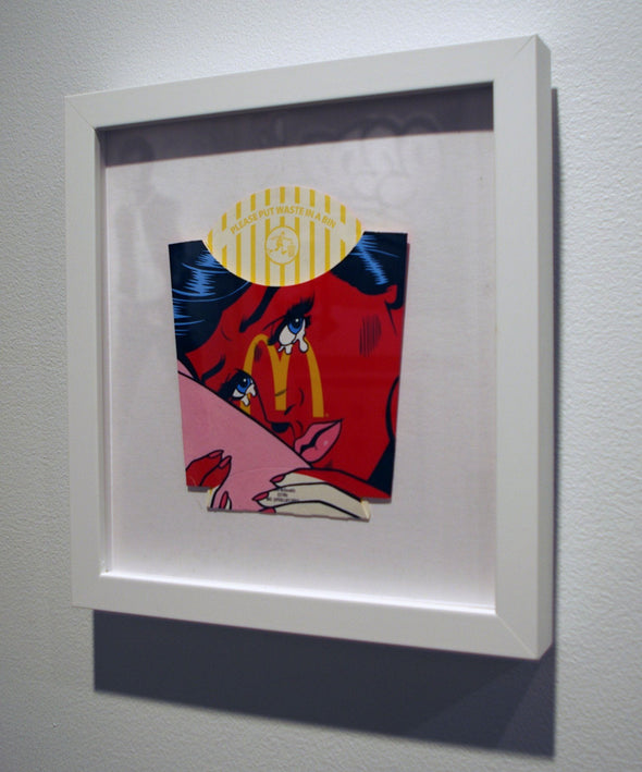 Ben Frost "Dreaming of You With Fries" Acrylic Vertical Gallery 