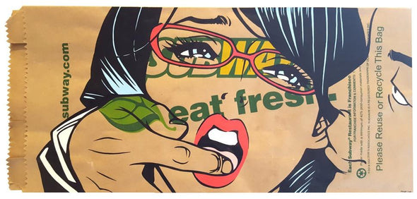 Ben Frost "Eat Fresh" Acrylic Vertical Gallery 