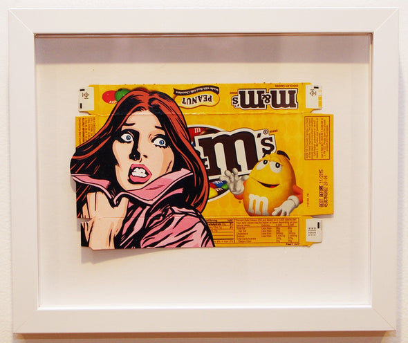 Ben Frost "May contain traces of nut" Acrylic Vertical Gallery 